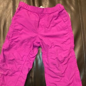 MEC Girls lightweight hiking pants 4T